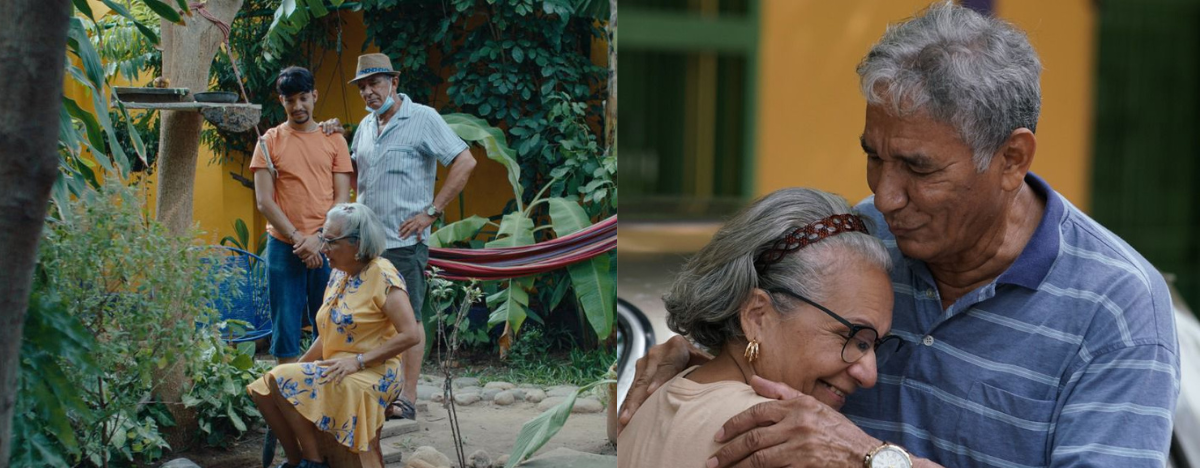 Luis Mario Jiménez presentó el primer capítulo de la serie en el Centro Histórico de Valledupar. FOTO: CORTESÍA GOBERNACIÓN DEL CESAR.