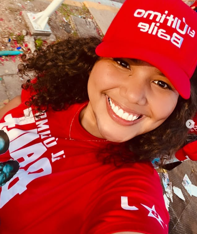 Shellymar Riquett sueña con conocer a Silvestre Dangond. FOTO: REDES SOCIALES.