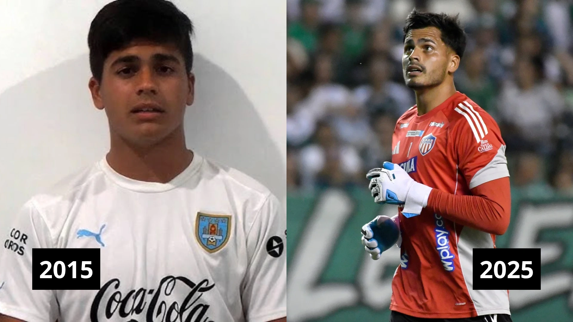 Mauro Silveira participó vistiendo la camiseta de Uruguay