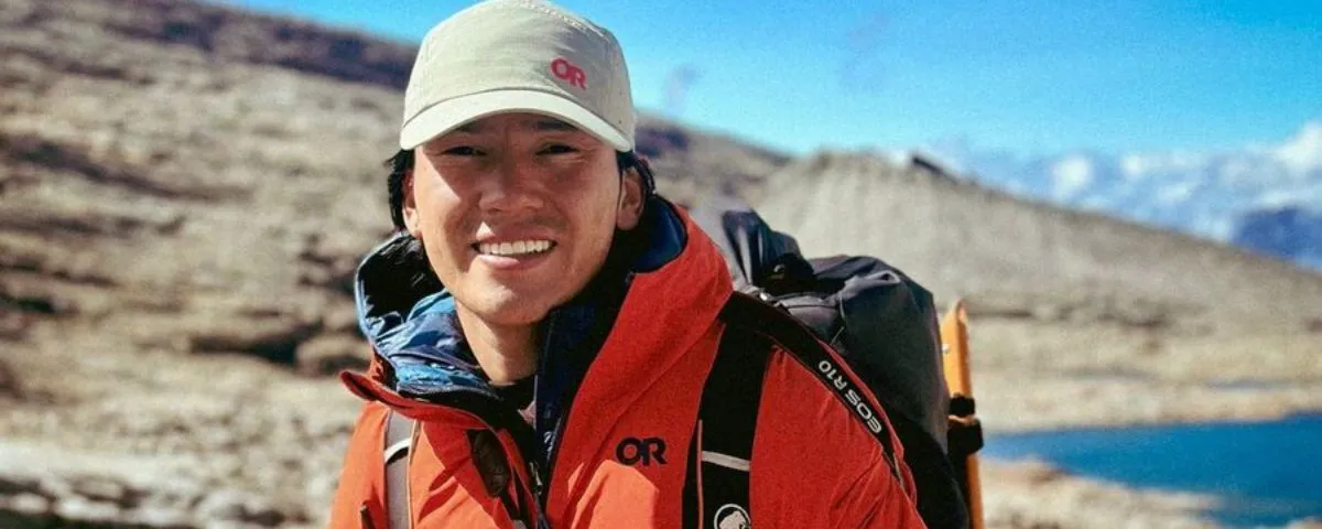 Cristian Alarcón inició a los 16 años en el montañismo. / Foto: Cristian Alarcón.