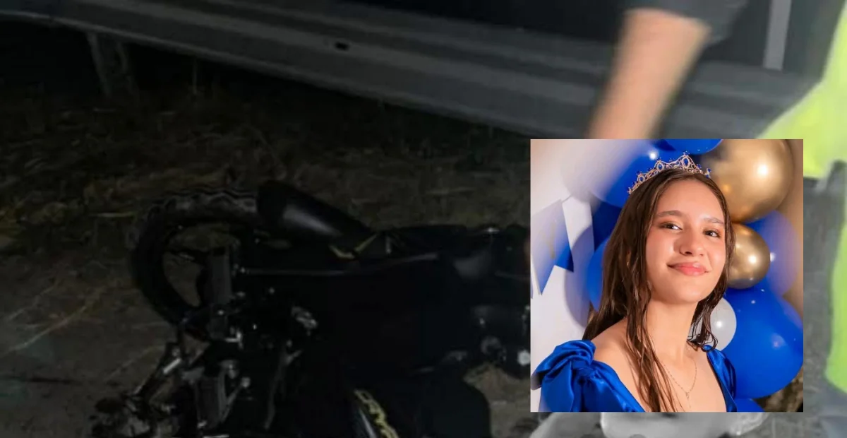 La comunidad de San Martín lamenta la muerte de Maylin Alejandra Ropero Maldonado, víctima de un accidente de tránsito. Foto: Cortesía.