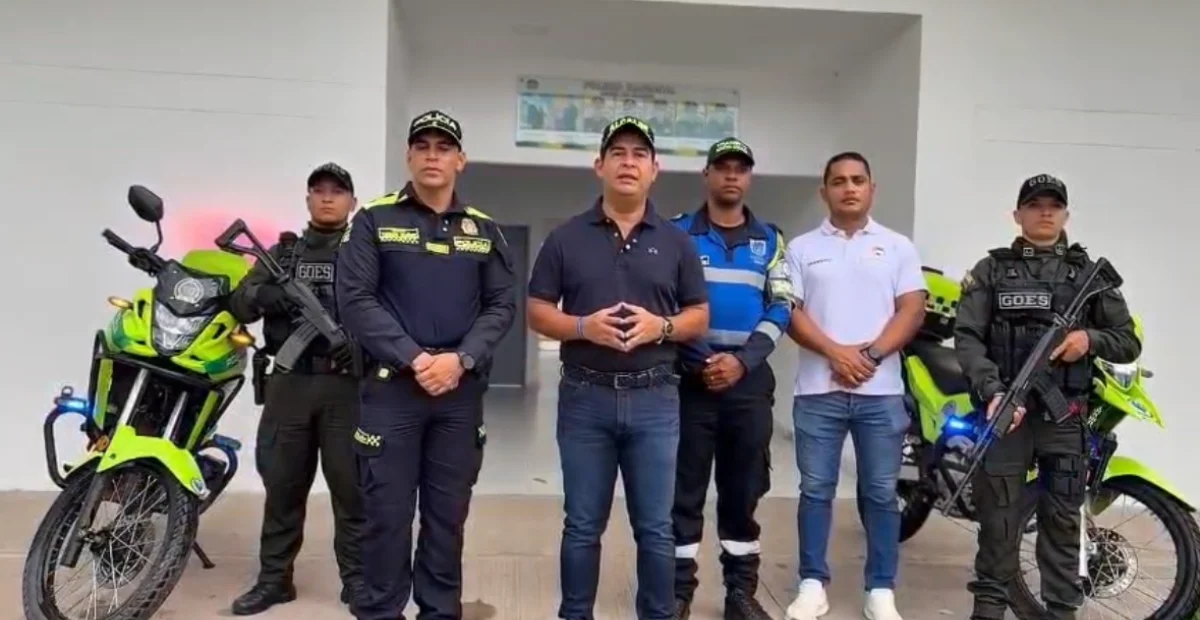 Autoridades locales y Policía Metropolitana refuerzan medidas de seguridad tras la reciente ola de homicidios en Codazzi. Foto: cortesía.