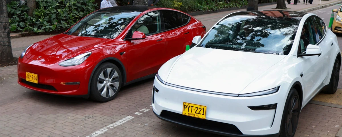 Web- carros Teslas llegan a Colombia