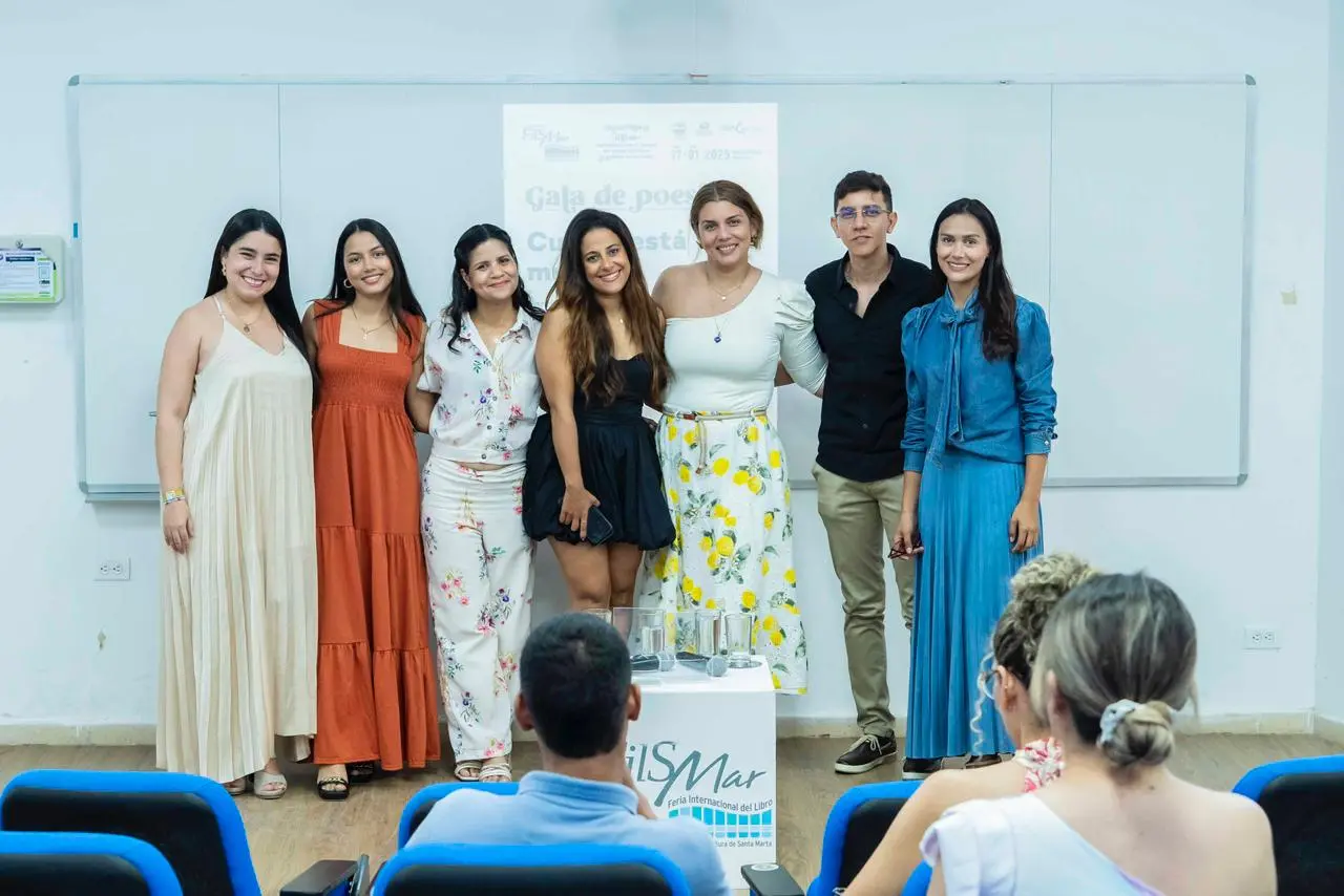 La poesía unió a escritores de Cesar, La Guajira, Bolívar y Magdalena en la Feria del Libro de Santa Marta