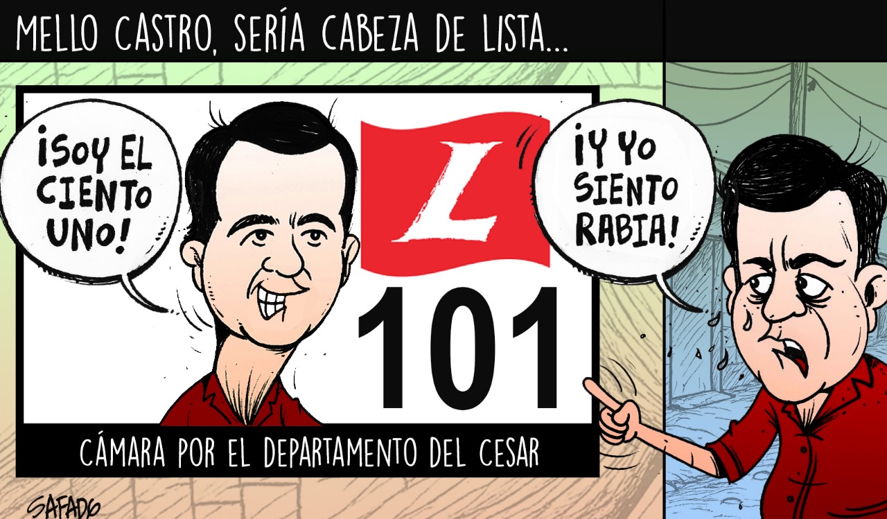 Mello Castro, sería cabeza de lista