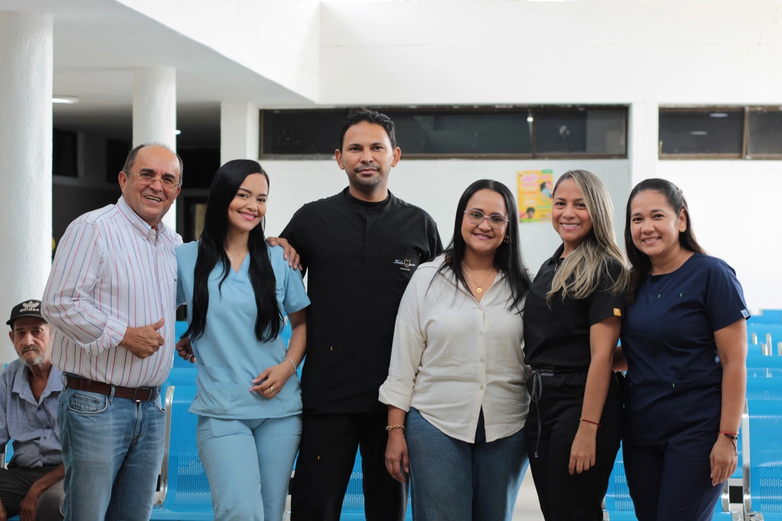 Personal asistencial y administrativo del Hospital San Juan Bosco. / FOTO: Suministrada.