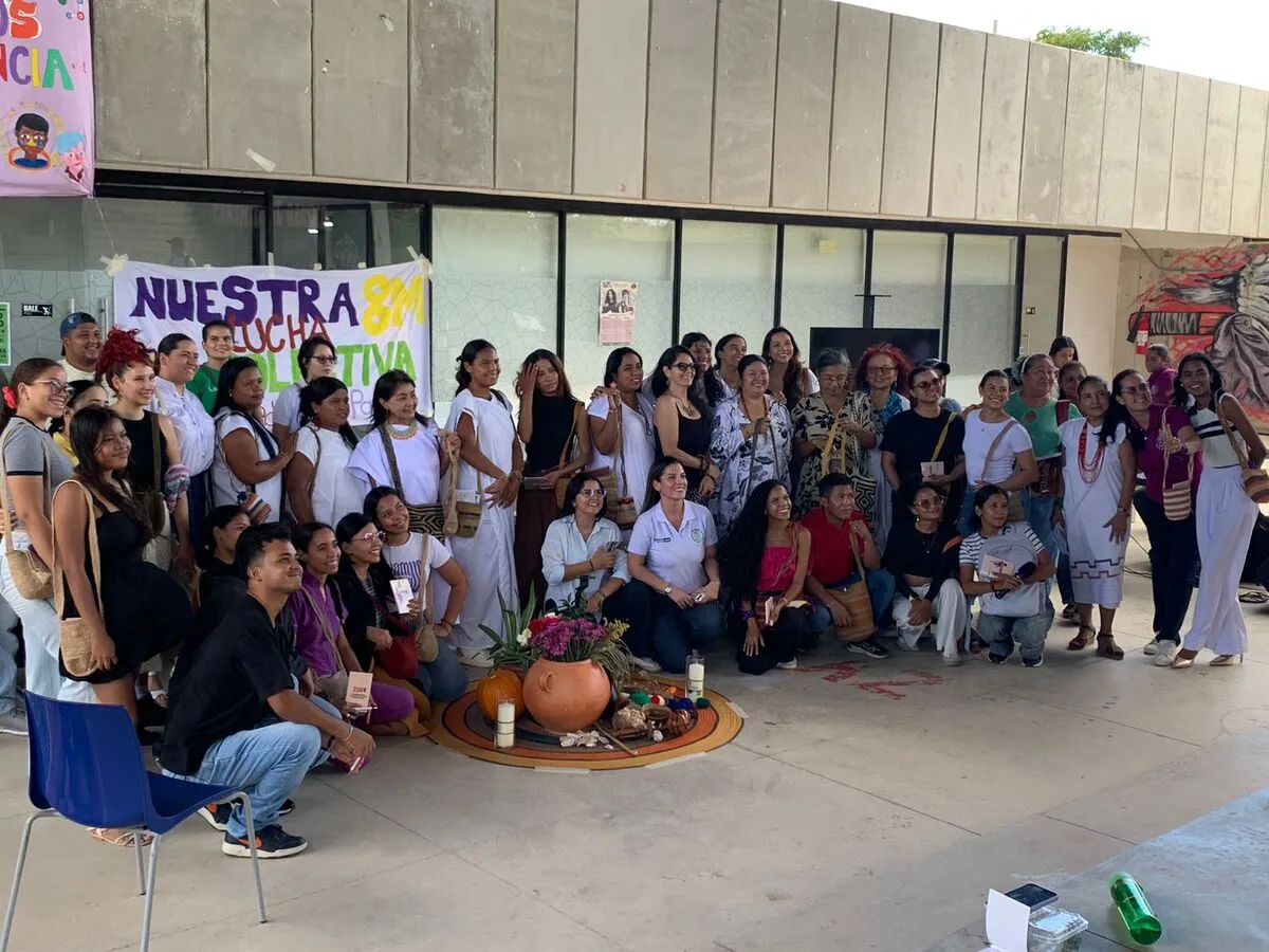 En el Encuentro por el 25N en el Cesar, mujeres de diversas instituciones analizaron mecanismos para prevenir y sancionar la violencia contra mujeres y personas LGTBIQ+, destacando la importancia de involucrar a los hombres en el cambio social. / FOTO: Cortesía.