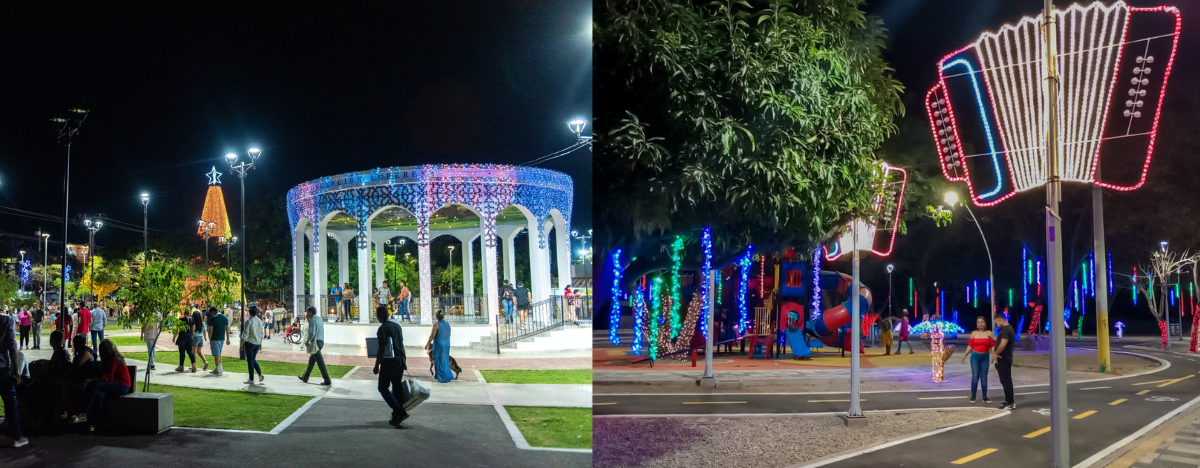 El Parque de la Vida y el Ecoparque del Río Guatapurí son algunos de los puntos que estarán adornados en Navidad en Valledupar. FOTO: JESÚS OCHOA/EL PILÓN.