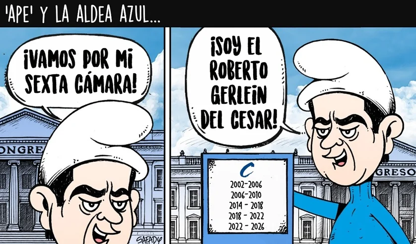 ‘Ape’ y la aldea azul