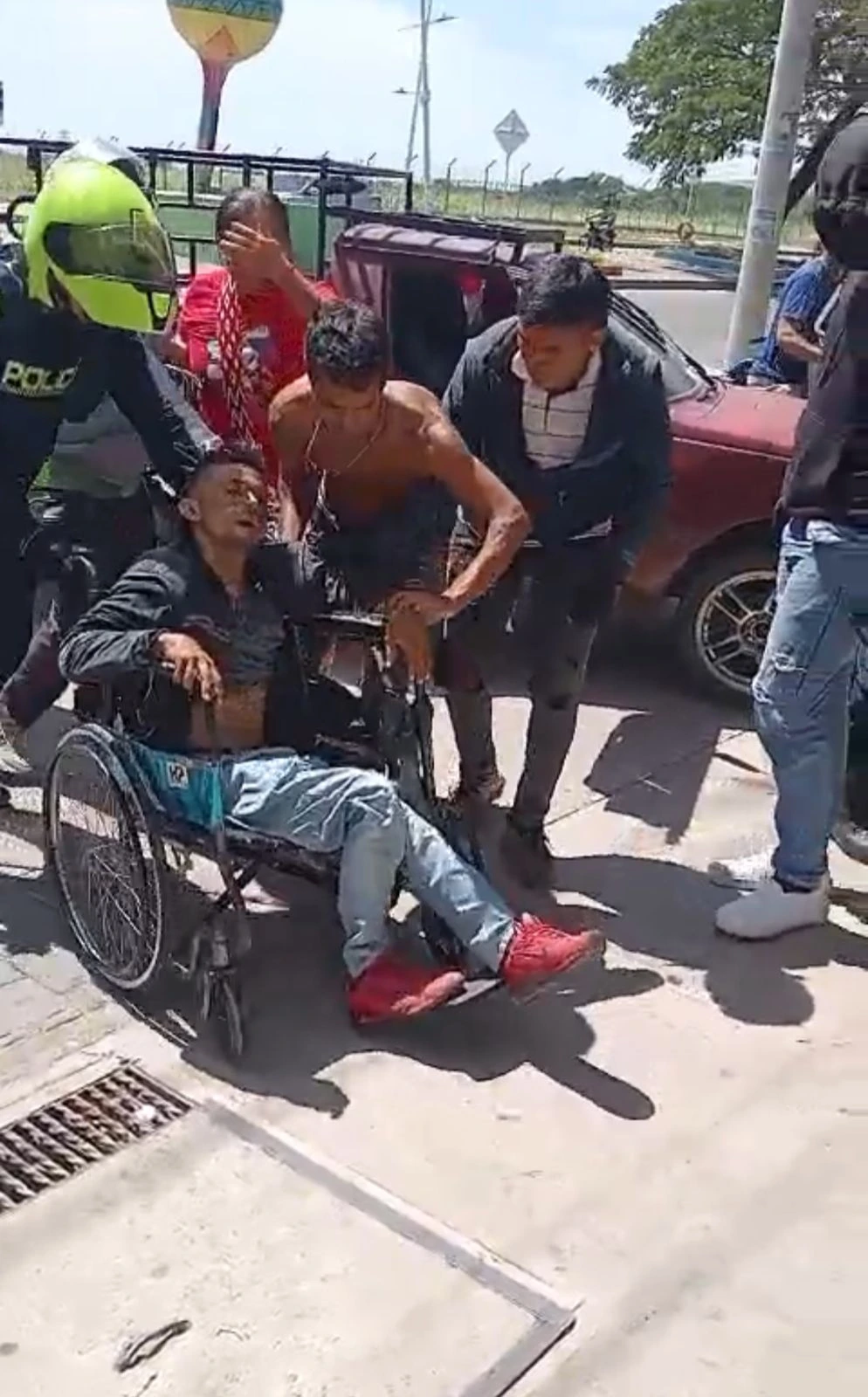 Baleado joven en El Edén Valledupar