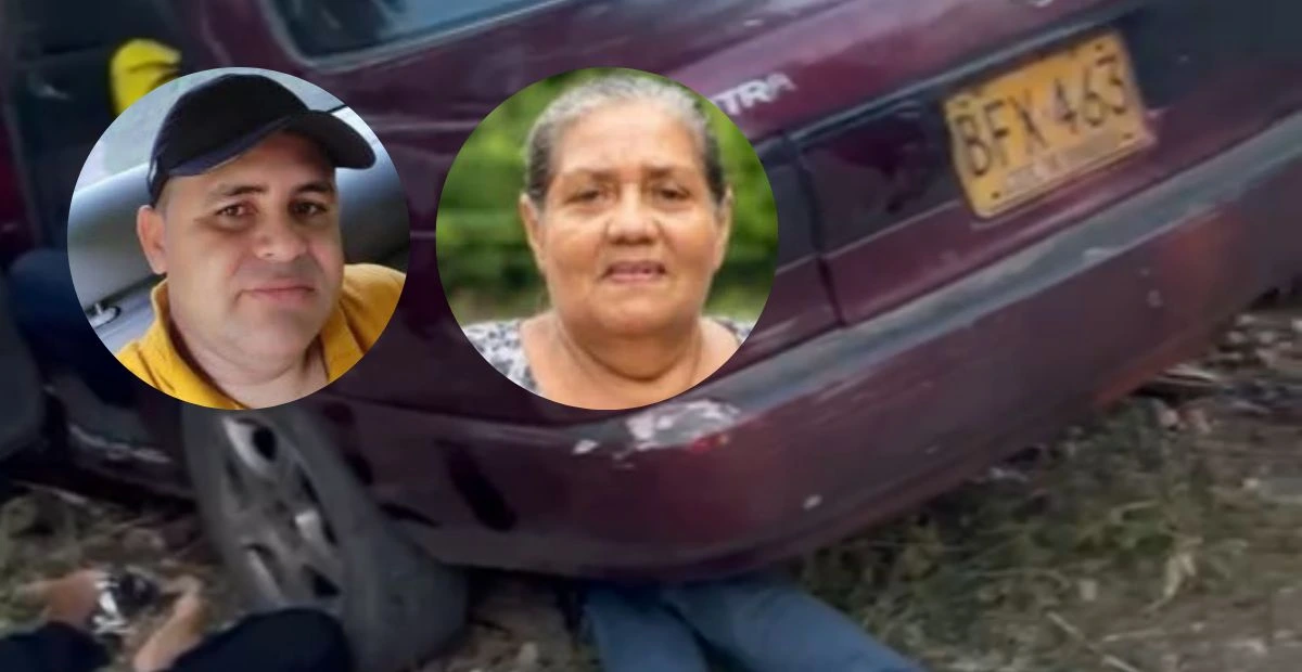 Las víctimas fatales fueron identificadas como Liginia Liñán Raudales y Jonathan Raúl Molina Pinto. Foto: cortesía.