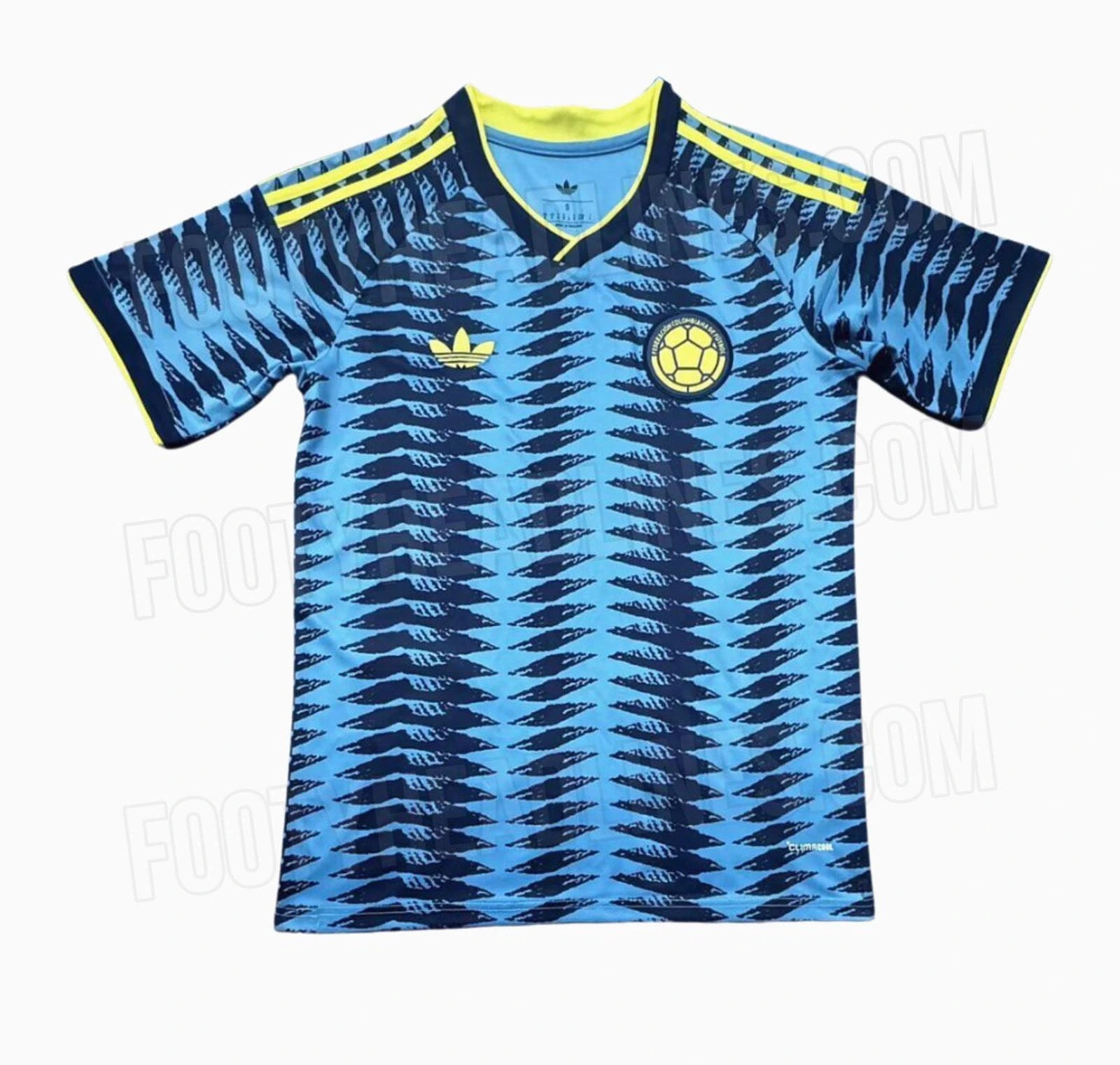 Camiseta visitante Adidas Colombia mundial 2026
