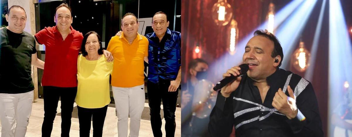 Rodolfo, José Alfonso, Raúl y Gustavo Maestre Molina, con su progenitora Elsa Molina, homenajeados en Patillal. FOTO: JUAN RINCÓN VANEGAS.