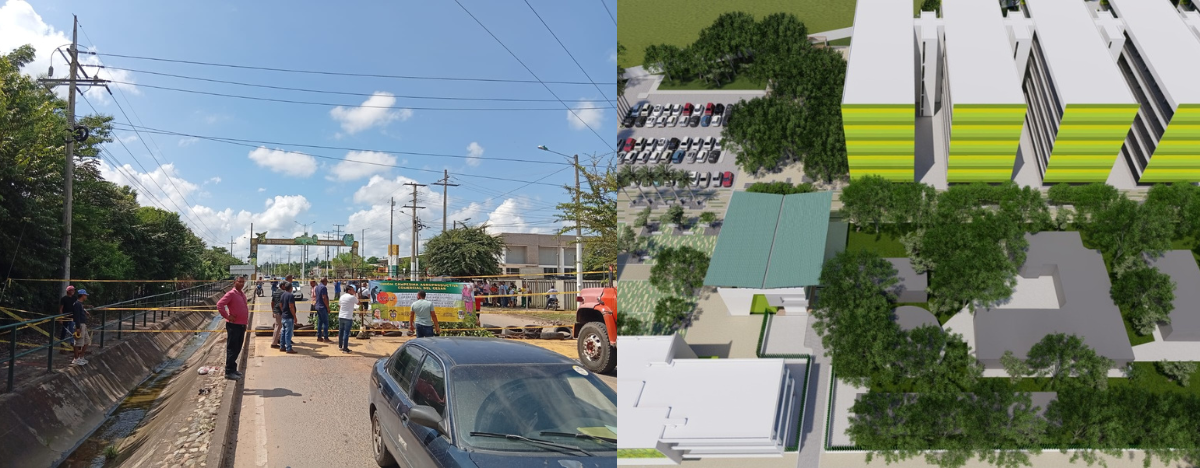 El bloqueo en La Jagua de Ibirico fue levantado la mañana de este sábado 8 de noviembre. FOTO: CORTESÍA