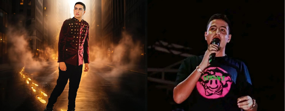 Martín Elías Díaz Jr. incluyó 13 canciones en su nueva producción musical. FOTO: REDES SOCIALES.