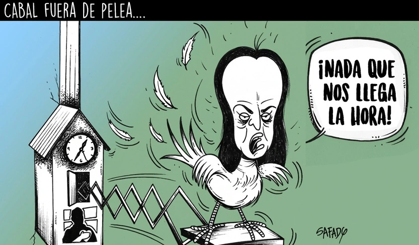 Cabal fuera de pelea