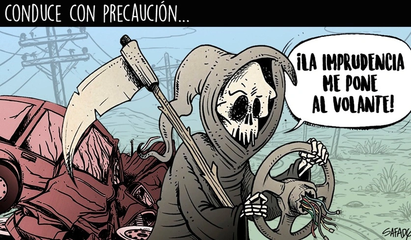 Conduce con precauicón