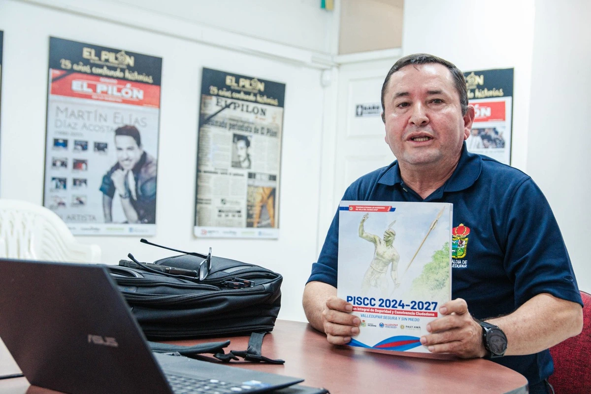 El secretario de Seguridad de Valledupar, Pablo Bonilla, hizo un llamado a la cultura ciudadana, especialmente en las vías.