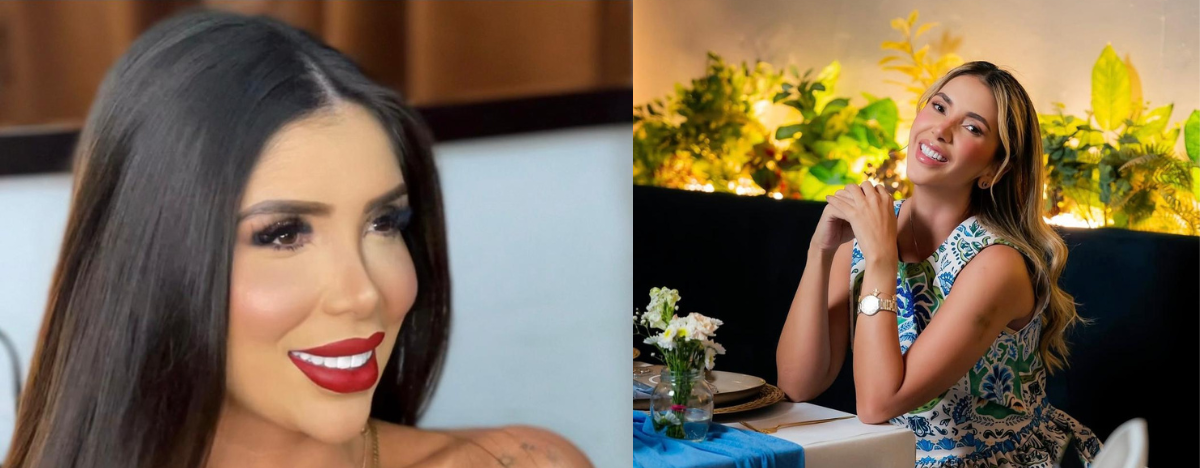 Camila Varón y Dayana Jaimes intercambiaron mensajes por Instagram. FOTO: CAPTURA REDES SOCIALES.