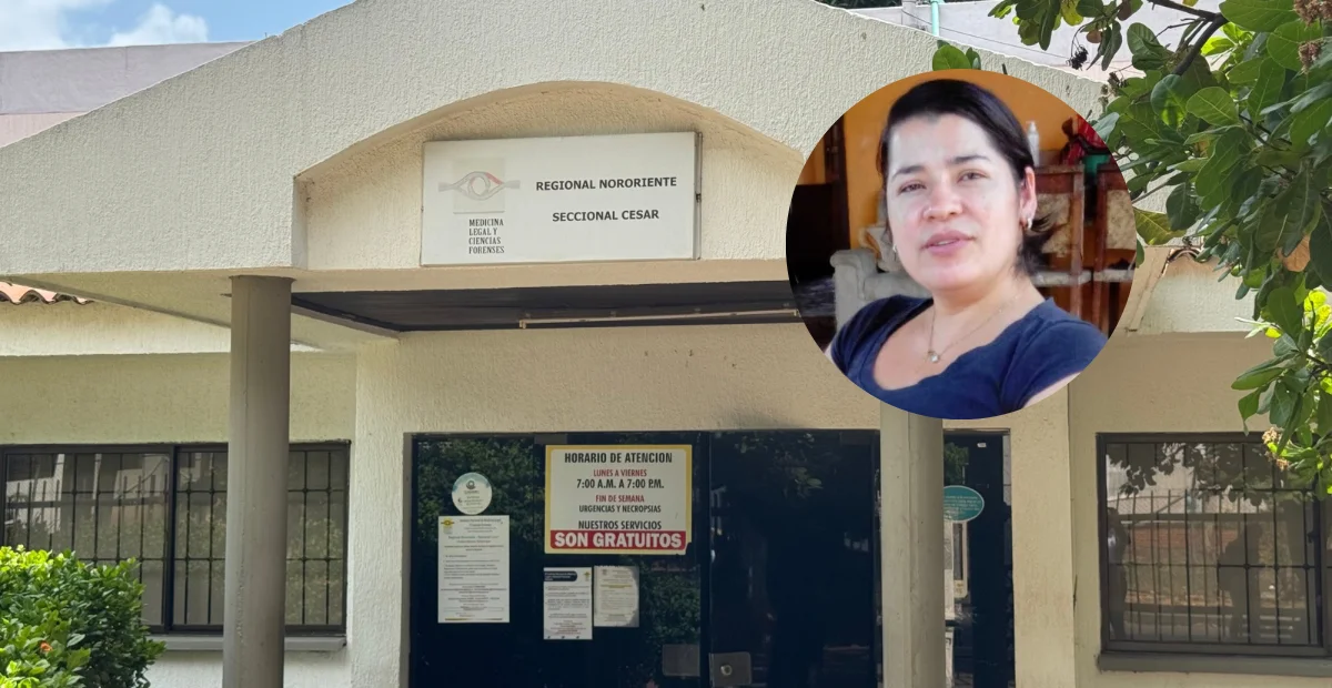 El CTI realizó el levantamiento del cuerpo en el apartamento donde fue hallada sin vida Elida Muñoz Cáceres. Foto: cortesía.