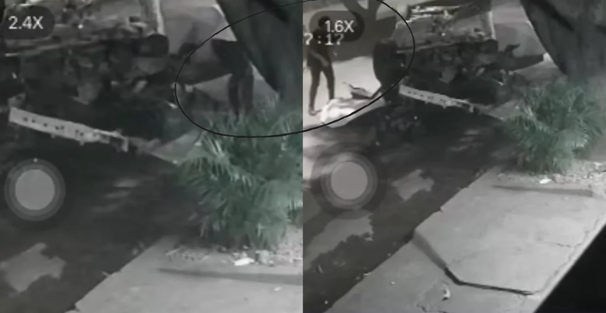 Roberto Gutiérrez Bobadilla y Fabián Pumarejo Gómez, quienes se movilizaban junto a Samuel Cabas, se encuentran estables. Foto: captura vídeo.