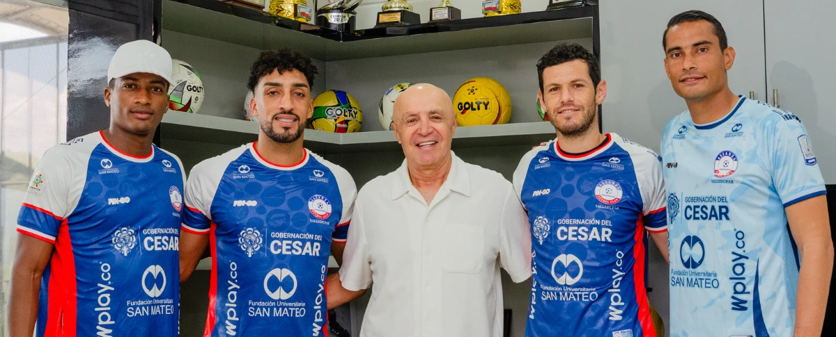 Yilson Rosales, Wiston Fernández, Pedro Franco y Johan Wallens renovaron su contrato con Alianza Valledupar.