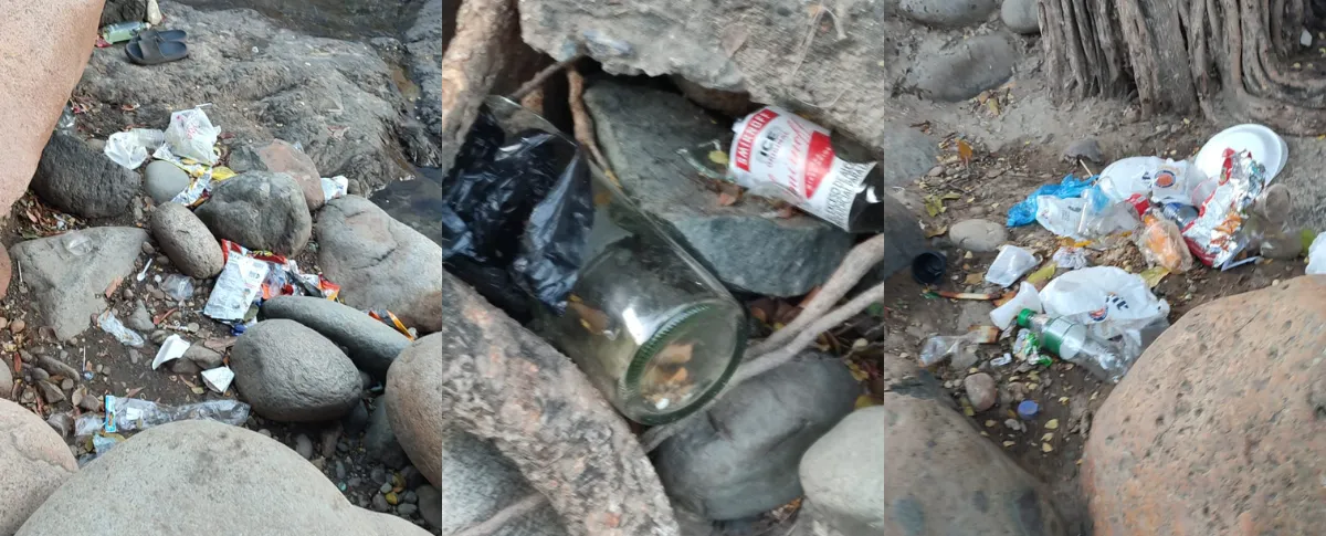 El 26 de diciembre, el panorama en varios sectores del río evidencia una realidad menos festiva