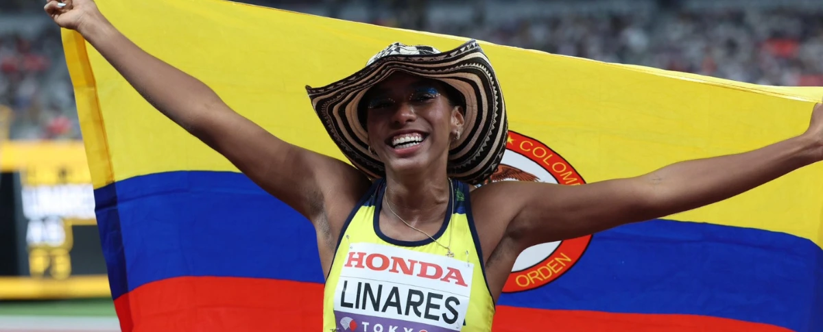 La atleta vallenata rompió su récord personal logado en el Mundial de Tokio.