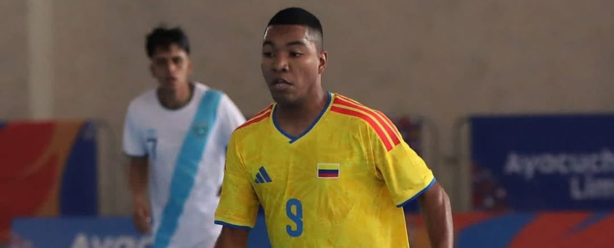 El vallenato fue parte de la Selección Colombia de Futsal