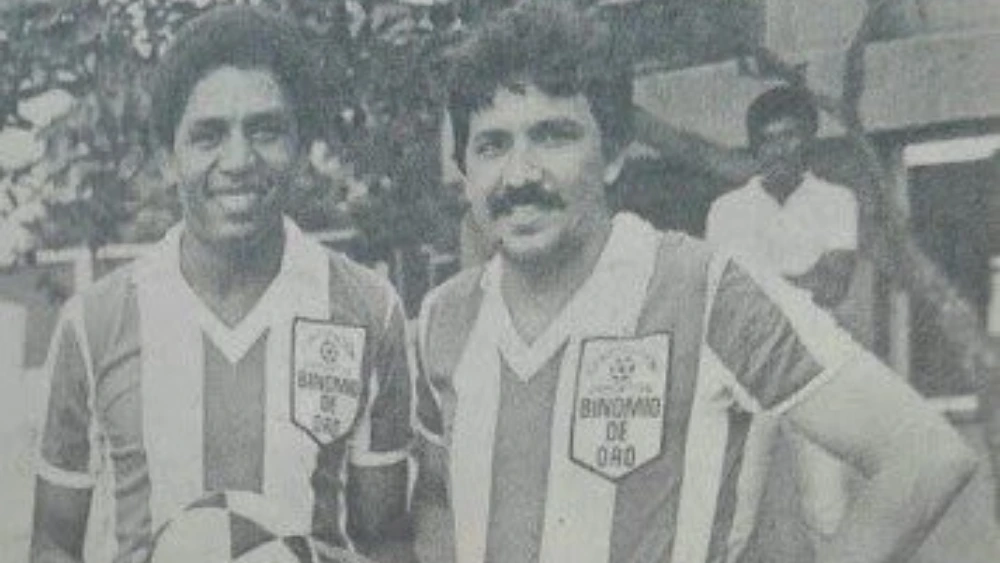 El fútbol y el vallenato, las dos pasiones que unieron a Rafael Orozco e Israel Romero.