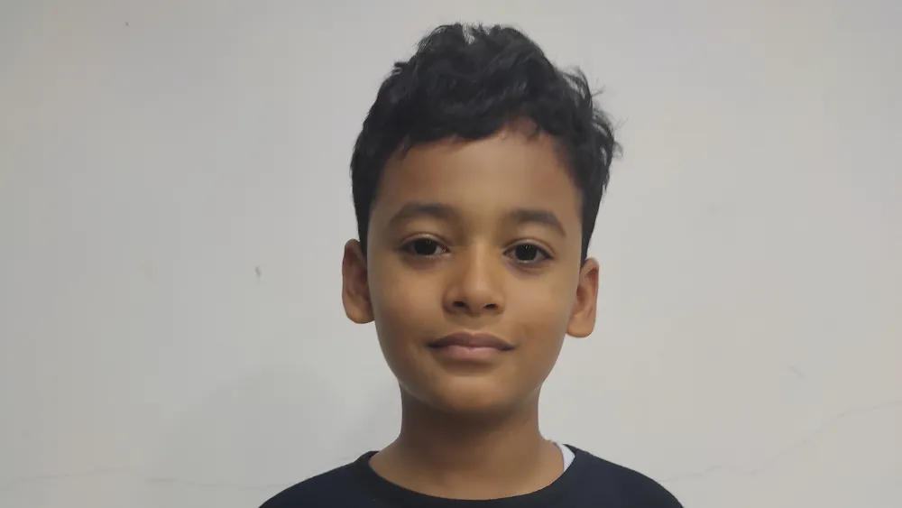 Maxwel Maesre Rodríguez, ganador concurso de pintura infantil