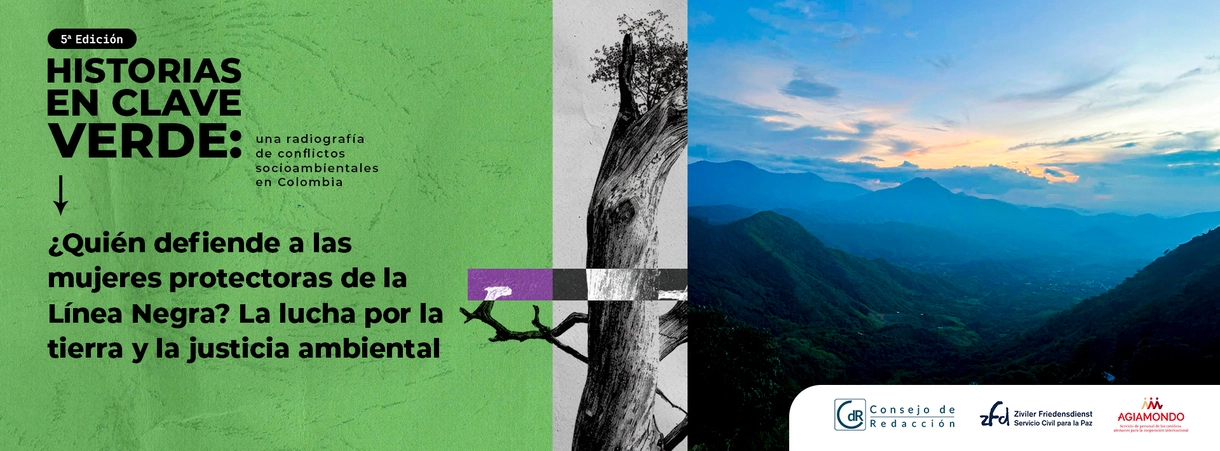 Esta historia forma parte de la quinta edición del especial periodístico ‘Historias en clave verde: una radiografía de conflictos socioambientales en Colombia’, como resultado de la formación ‘CdR/Lab Periodismo para cubrir conflictos socioambientales’, apoyada por el Servicio Civil para la Paz de Agiamondo en Colombia.