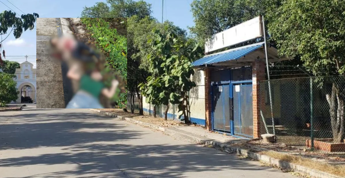 Autoridades trasladaron los cuerpos hallados en la vereda Santana hacia la morgue de Aguachica. Foto: cortesía.