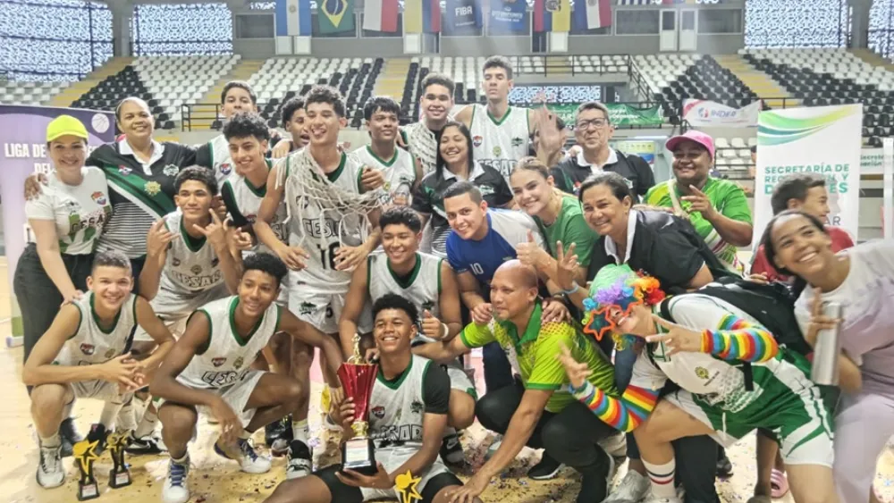 La Selección Cesar Sub-16 de Baloncesto ganó campeonato nacional.