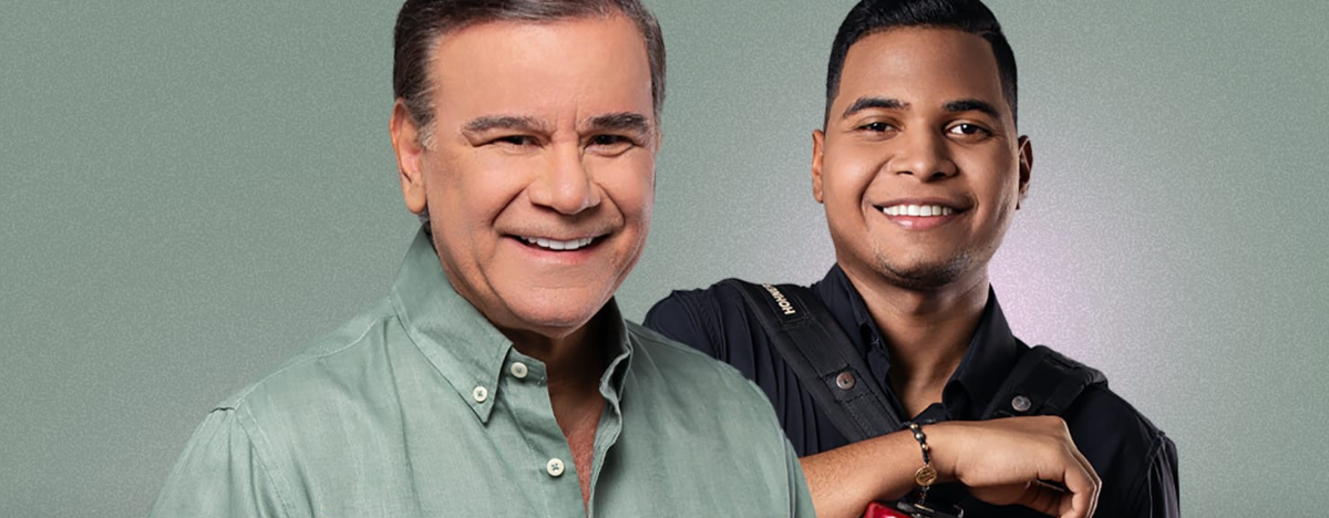 Iván Villazón y Jerónimo Villazón, artistas vallenatos. FOTO: CORTESÍA.