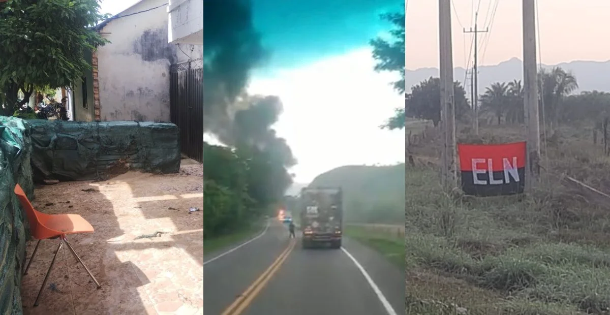 Autoridades del Cesar lideran el Puesto de Mando Unificado para atender los hechos relacionados con el paro armado del ELN y garantizar la seguridad en el departamento. Foto: Cortesía.