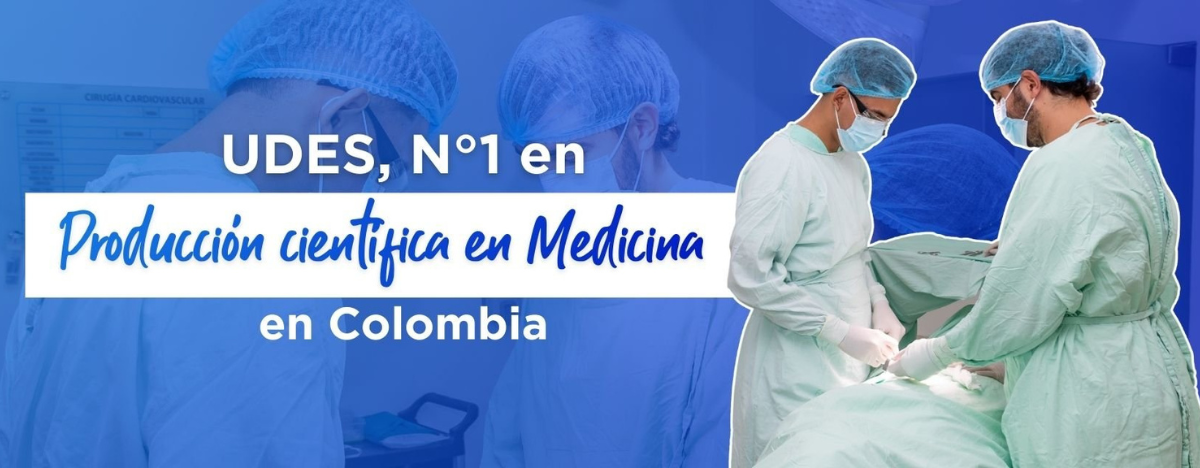 La UDES N° 1 en producción científica en Medicina en Colombia, según el ranking Research.com 2025