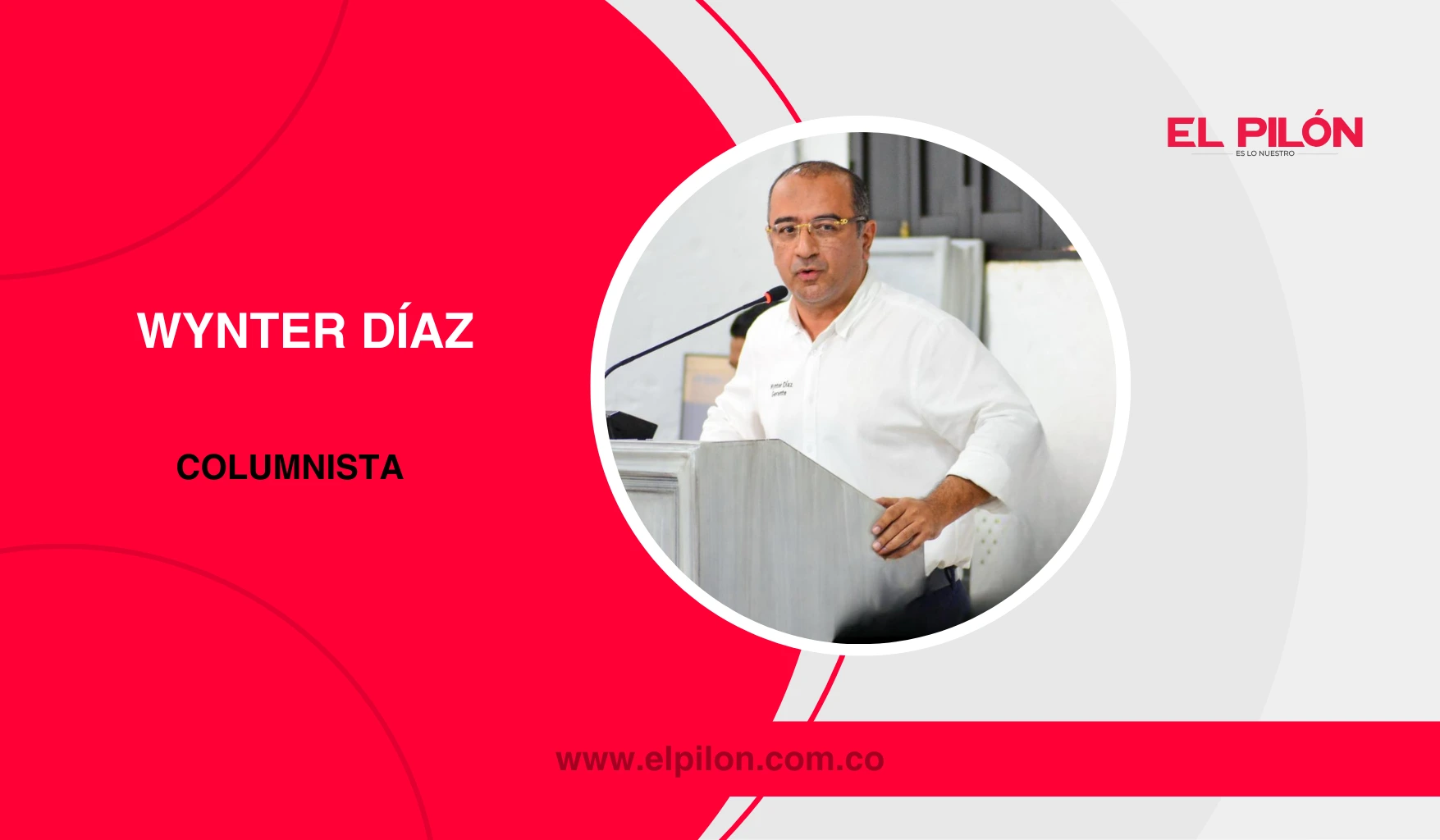 Portada de Wynter Díaz, gerente de la Terminal de Transporte de Valledupar