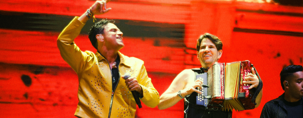 Silvestre Dangond y Juancho de la Espriella lideran con dos canciones en el top 5. FOTO: JOSÉ MAESTRE - PAOLA ESPAÑA PRESS.