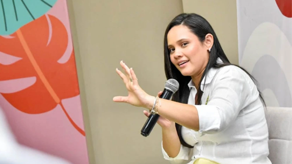 La directora de Intracesar, Diana Daza, invitó a los cesarenses a manejar con prudencia en esta época decembrina. Foto: Jesús Ochoa.