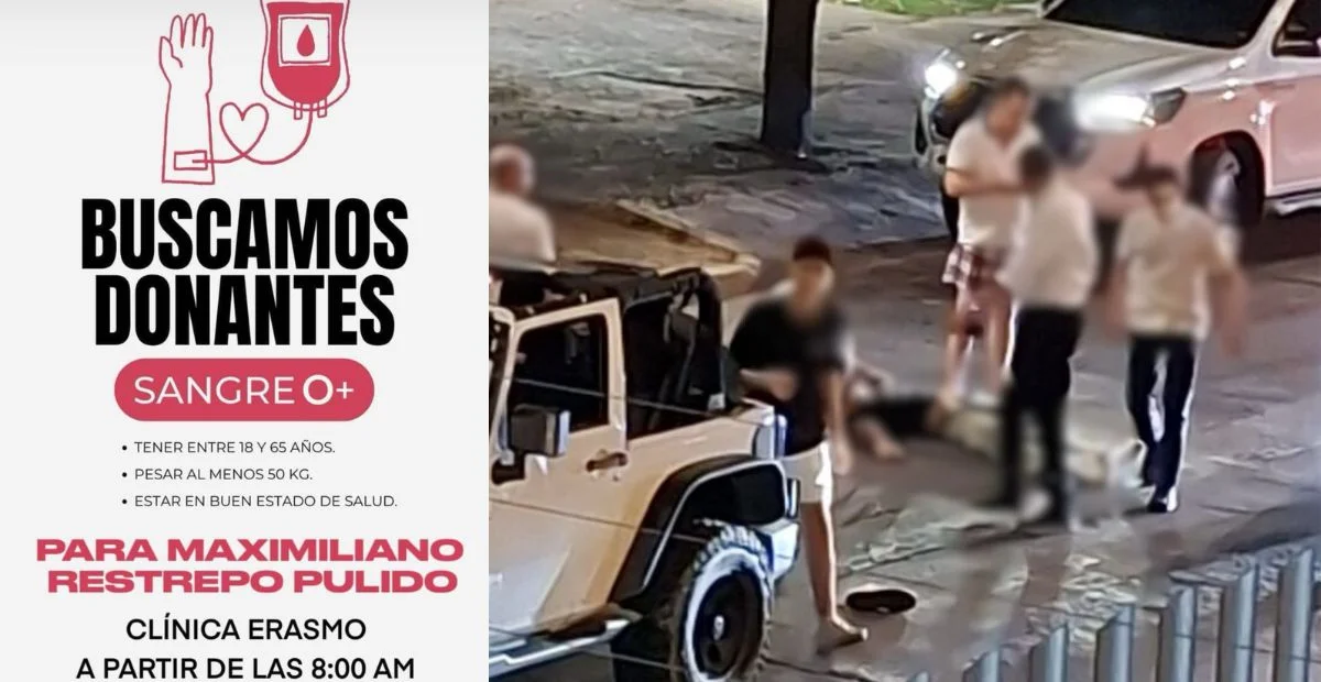 El joven permanece internado en la clínica Erasmo de Valledupar, donde recibe atención médica especializada tras el grave accidente. Foto: Cortesía.