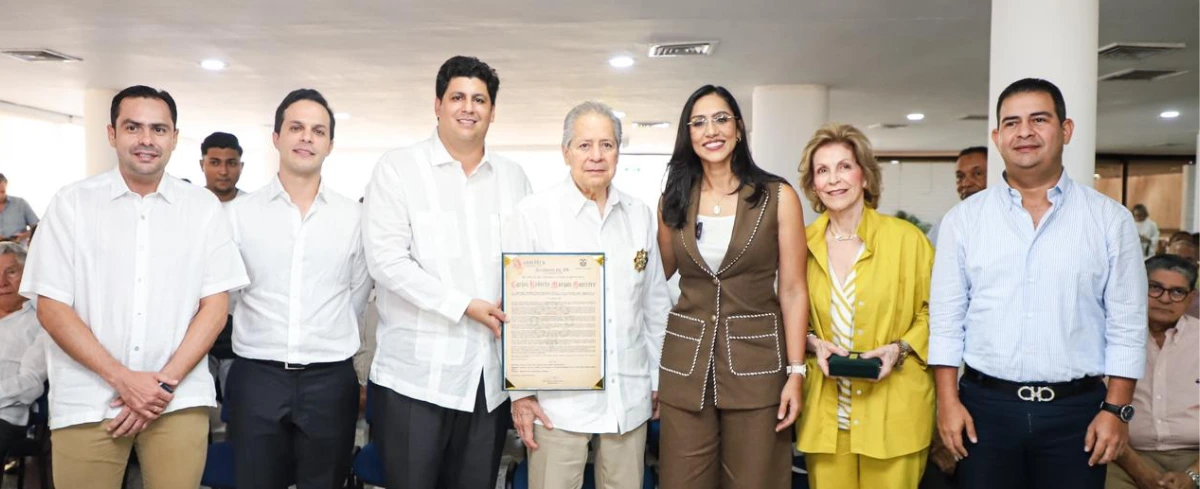 Homenaje al empresario Carlos Murgas Guerrero por sus aportes a la agricultura cesarence