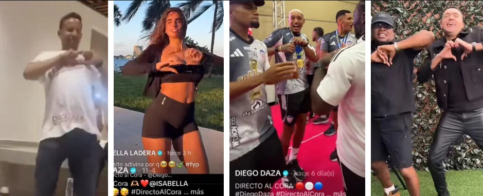 Esto le regaló Diego Daza a trabajador que viralizó el ‘trend’ de la canción “Directo al Cora”