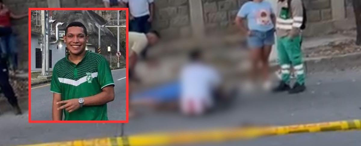 La víctima fue identificada como Sebastián Canoles Meneces, de 21 años.