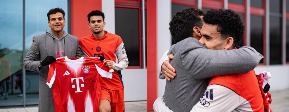 Silvestre Dangond y Lucho Díaz en Alemania. FOTO: REDES SOCIALES.