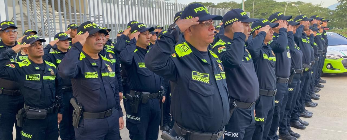 200 uniformados vigilarán las calles de la ciudad durante la jornada deportiva. Foto: Policía Nacional