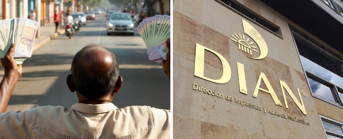 La DIAN aplica un impuesto a los premios de lotería. / Gemini-Gobierno Nacional