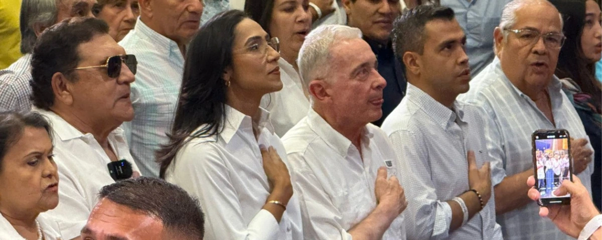 Uribe Valledupar 4 diciembre con Claudia Zuleta