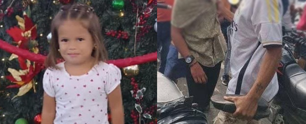 La menor fue identificada como Shethmi Michelle Navarro Ojeda, de 3 años.