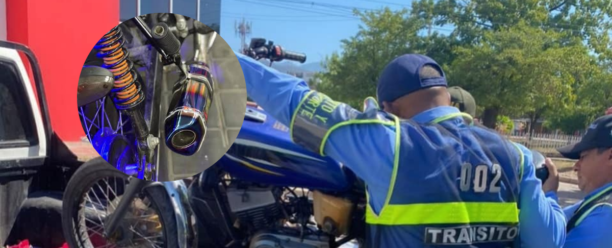 Comparendo a motos en Valledupar.